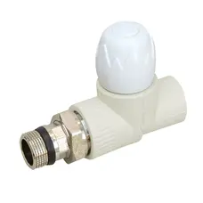 Кран радиаторный PPR Blue Ocean 25х3 / 4 "прямой