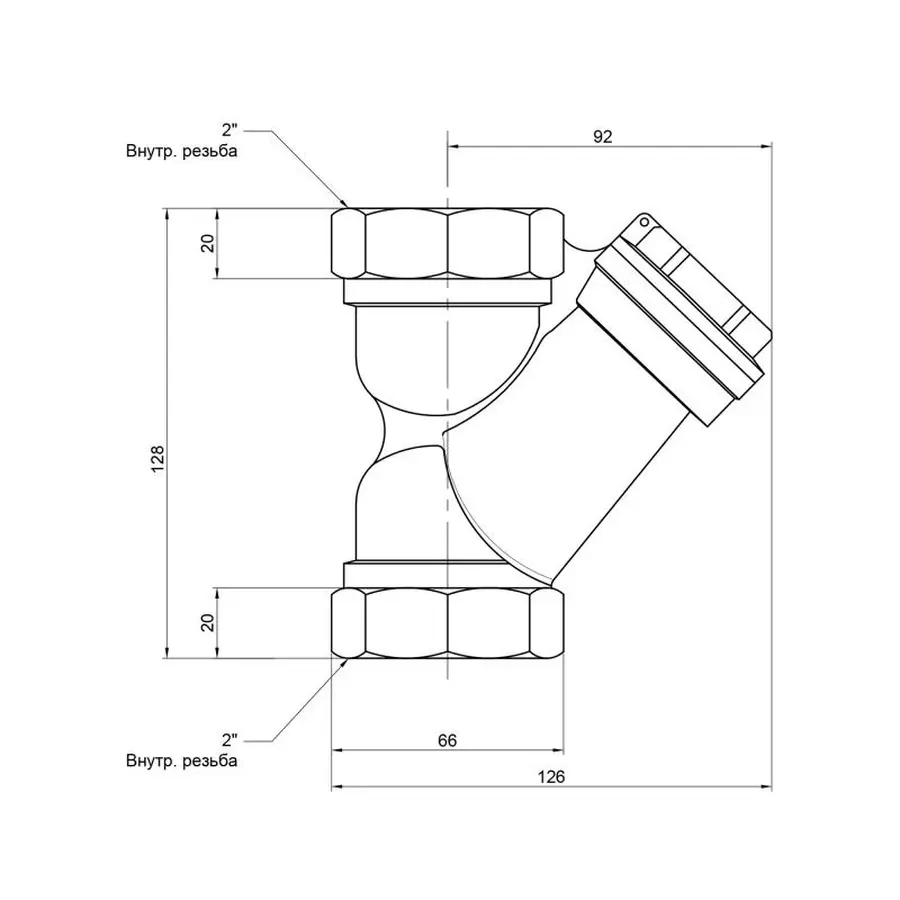 Фільтр SD Forte 2" для води SF124W50