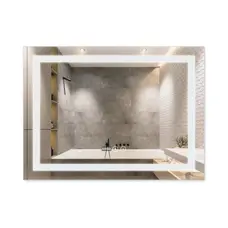 Дзеркало Qtap Mideya 800х600 (DC-F904) з LED-підсвічуванням та антизапотіванням QT2078F904W