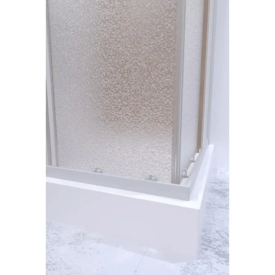 Душова кабіна Qtap Presto WHI1099SP5 90х90 см, скло Pear 5 мм без піддона