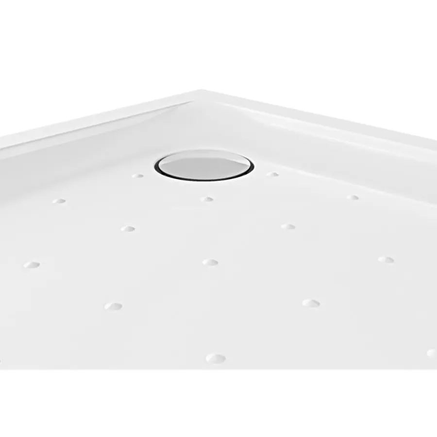 Душовий піддон Qtap Leoscorp 309915 90х90 см + сифон