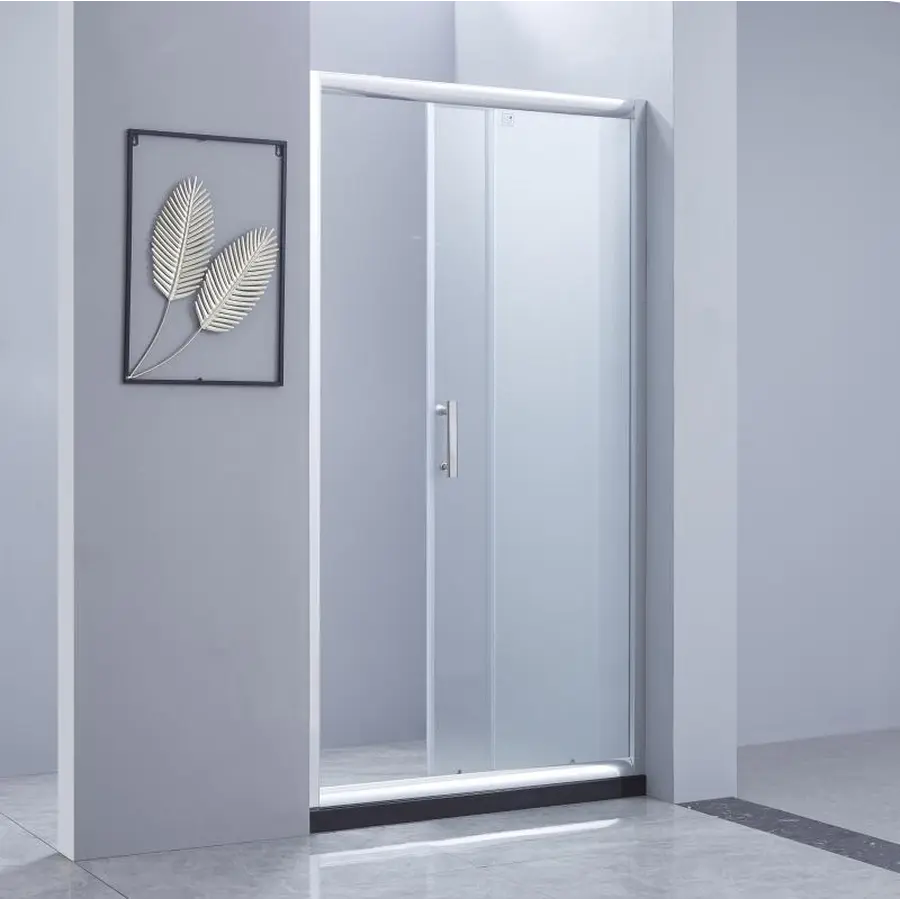 Душові двері в нішу Lidz Zycie SD90x185.CRM.FR, скло Frost 5 мм