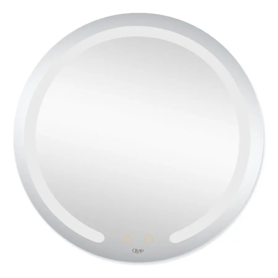 Дзеркало Qtap Mideya 600х600 (DC-B802) з LED-підсвічуванням та антизапотіванням QT2078B802W
