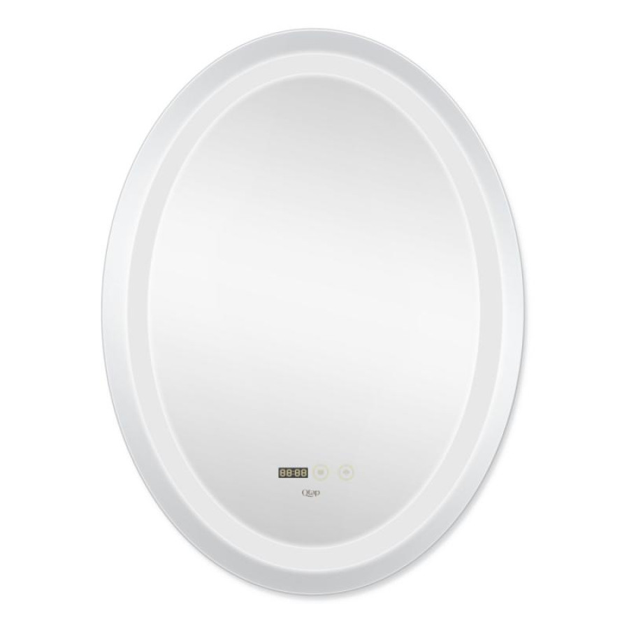 Дзеркало Qtap Mideya 600х800 (DC-F805-1) з LED-підсвічуванням та антизапотіванням QT2078F8051W