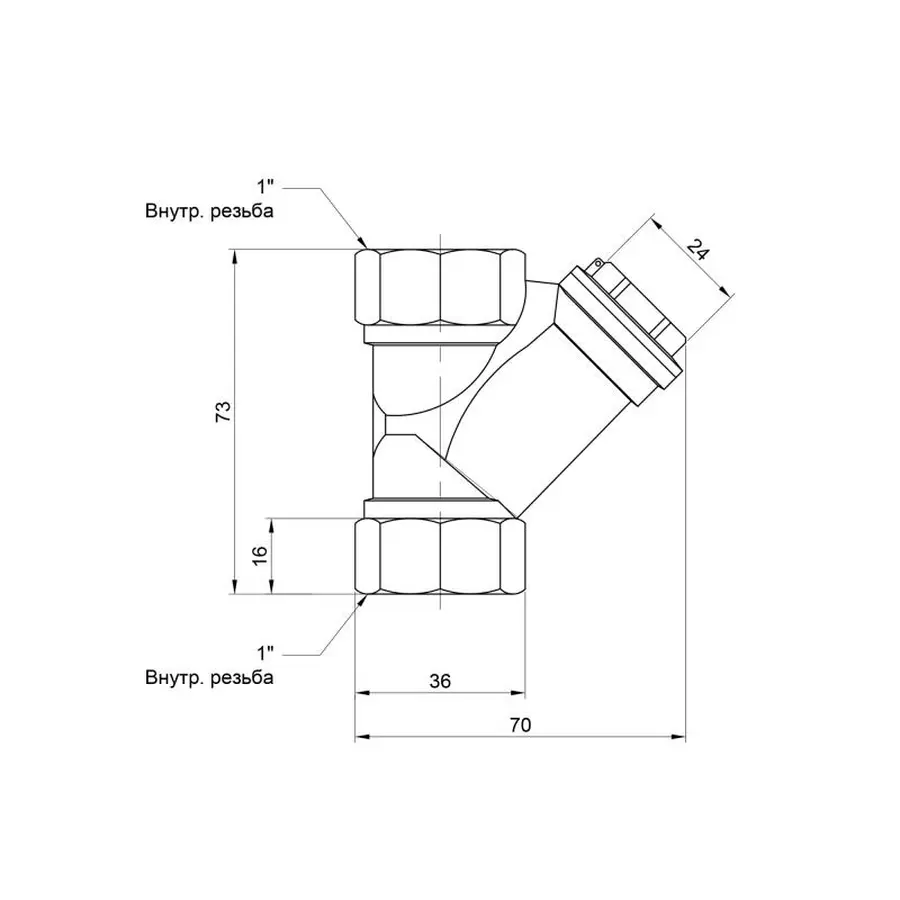 Фільтр SD Plus 1" SD124W25