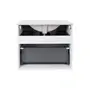 Комплект Qtap Virgo 700х580х437 White/Whitish oak тумба підвісна + раковина урізна QT1872TPА7013070CW