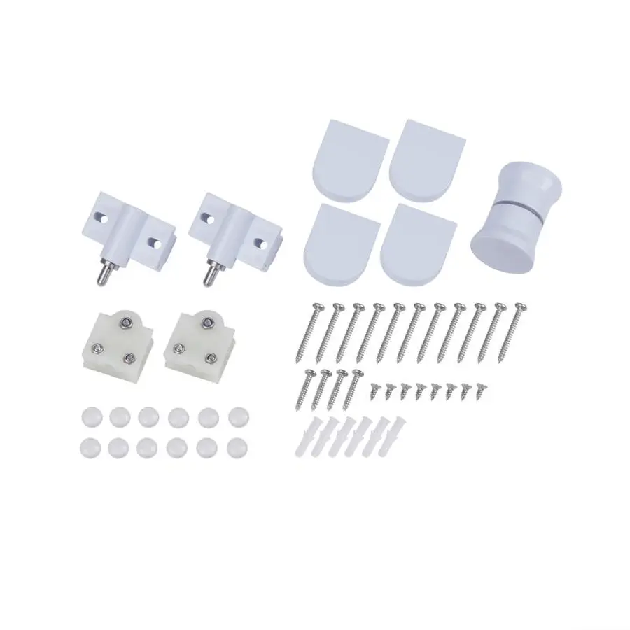 Душові двері в нішу Qtap Pisces WHI2014-15.CP5 140-150x185 см, скло Pattern 5 мм