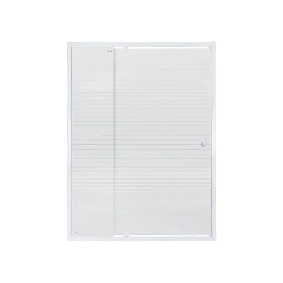 Душові двері в нішу Qtap Pisces WHI2014-15.CP5 140-150x185 см, скло Pattern 5 мм