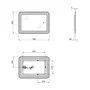 Дзеркало Qtap Swan 500х700 з LED-підсвічуванням, Reverse QT167814145070W