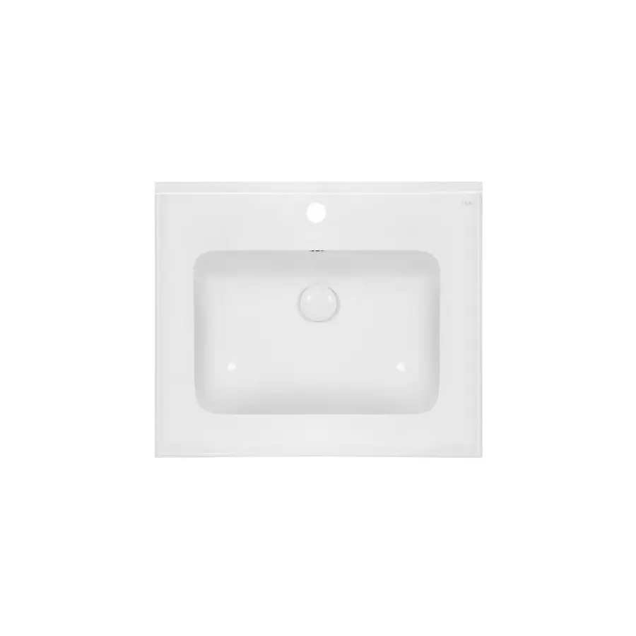 Раковина Qtap Albatross E49 600х490х200 White з донним клапаном QT01119060E49W