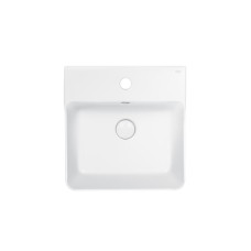 Раковина Qtap Nando B 400х420х155 White з донним клапаном QT12117040BW