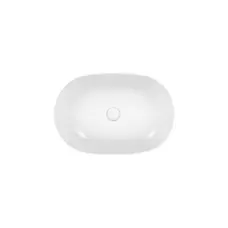 Раковина-чаша Qtap Cardinal 600х400х145 White з донним клапаном QT04117060IW
