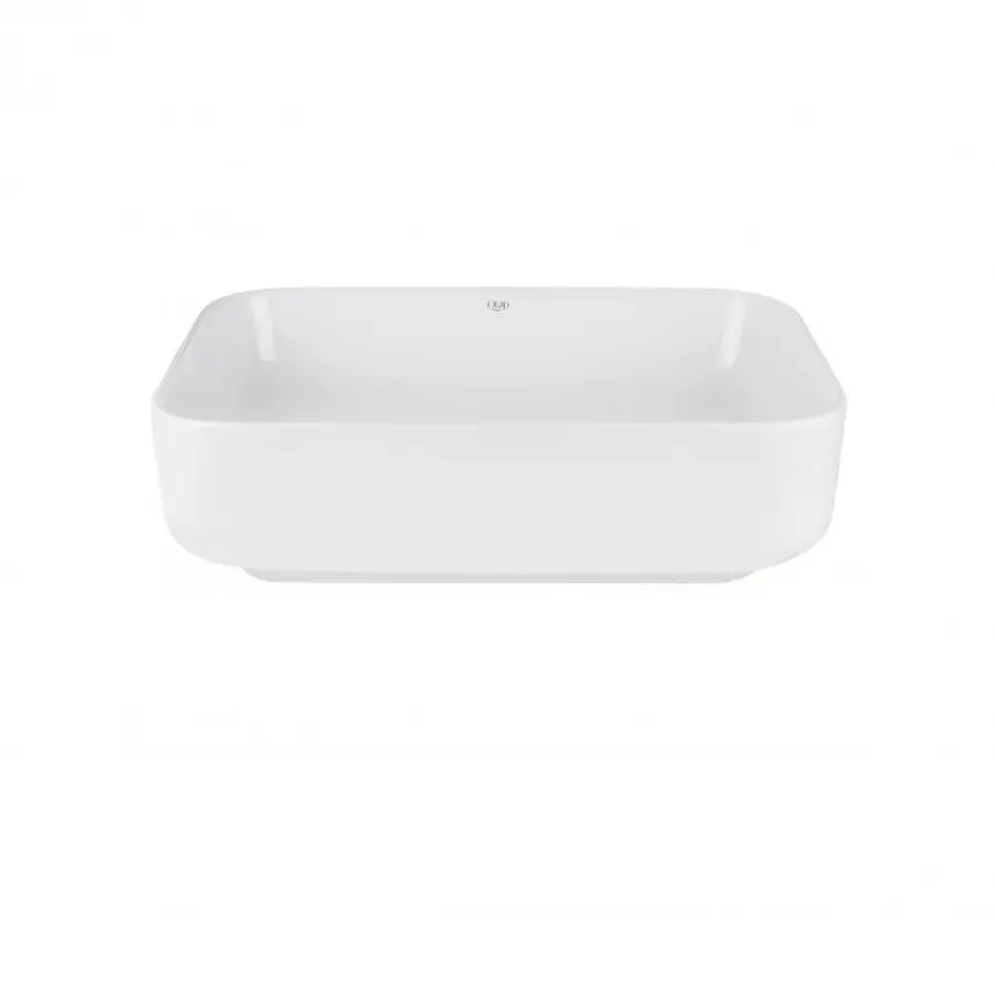 Раковина-чаша Qtap Tern 500x390x140 White з донним клапаном QT17112195W