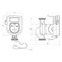 Насос циркуляційний енергоощадний Thermo Alliance LPS-A 32/100/180