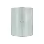 Душова кабіна Lidz Latwa SC80x80.SAT.HIGH.FR, скло Frost 4 мм без піддона