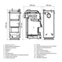 Котел твердопаливний сталевий Thermo Alliance Ferrum Plus FSF+ 30