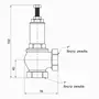 Запобіжний клапан Icma 1" ВР №254