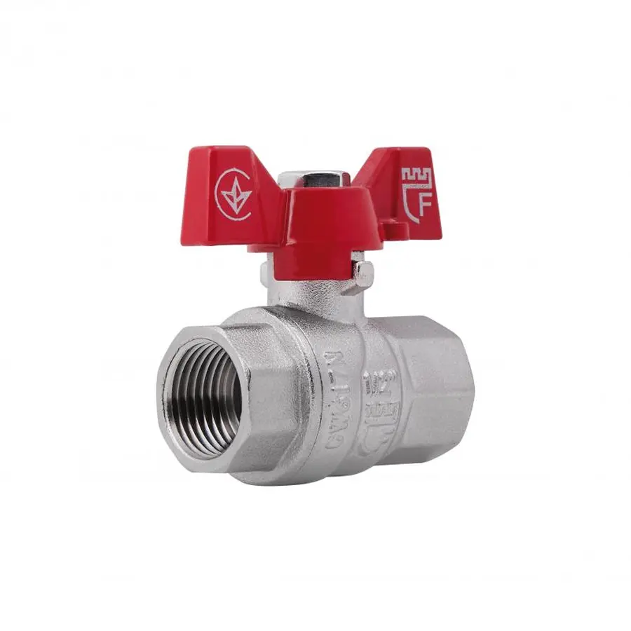 Кран кульовий SD Forte 1/2" ВР для води (метелик) SF602W15