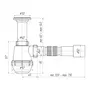 Сифон для кухонной мойки ANI Plast A0515