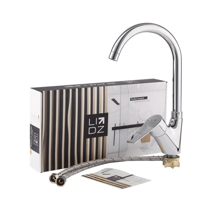 Смеситель для кухни Lidz (CRM) 20 38 012 08