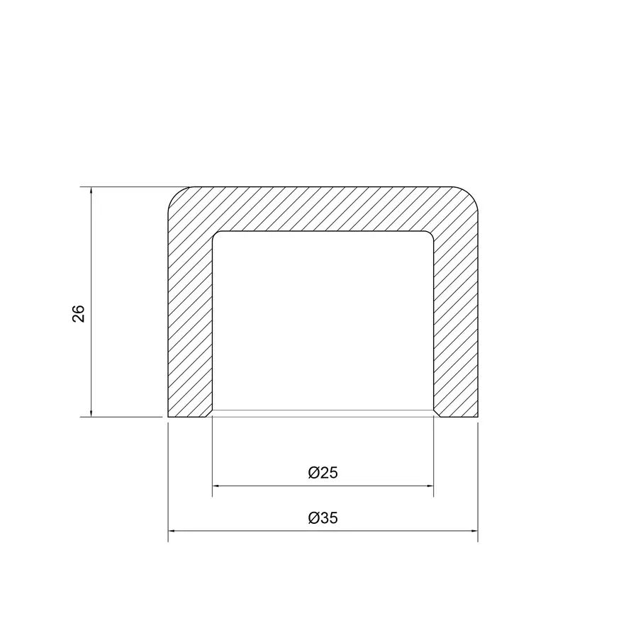 Заглушка PPR Thermo Alliance 25