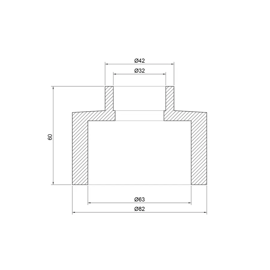Муфта PPR Thermo Alliance 63х32