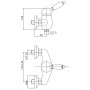 Змішувач для душу Bianchi Liberty ESDLIB200503400ORO