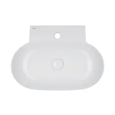 Раковина Qtap Cardinal 565х400х130 White з донним клапаном QT0411K177W