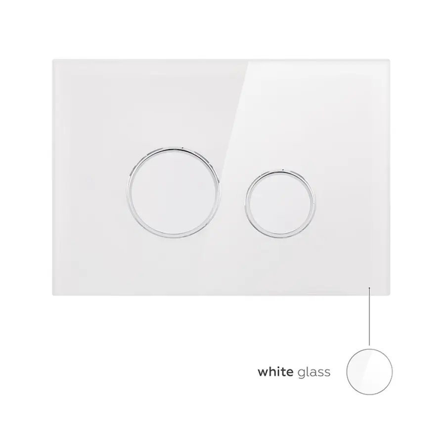 Панель змиву для унітаза Qtap Nest QT0111V1164GW