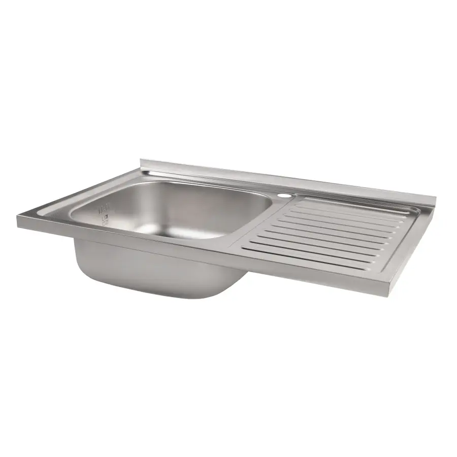 Кухонна мийка Lidz 5080-L 0,8 мм Decor (LIDZ5080LDEC06)