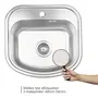 Кухонная мойка Lidz 4749 0,8 мм Micro Decor (LIDZ4749MICDEC)