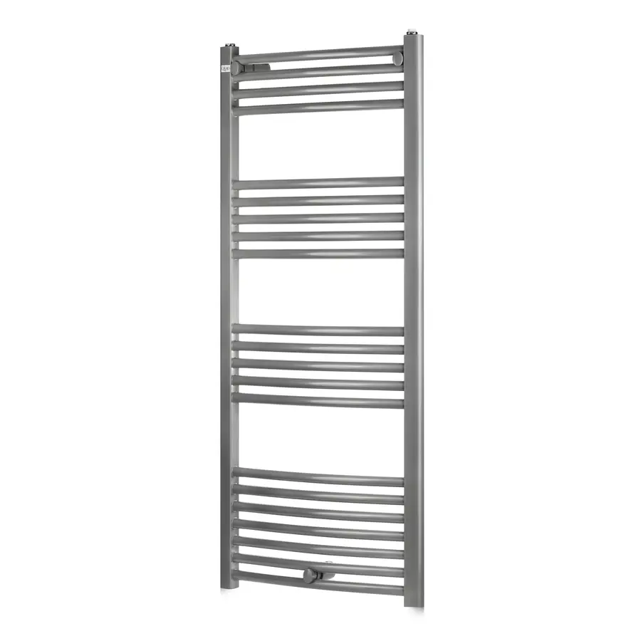 Сушилка Полотенцесушитель водяной Qtap Evia (SIL) P21 1200x500 HY