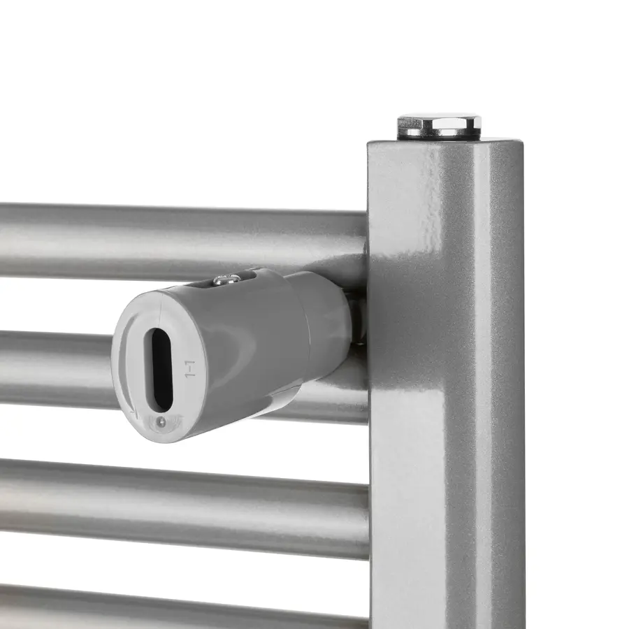 Сушилка Полотенцесушитель водяной Qtap Evia (SIL) P21 1200x500 HY