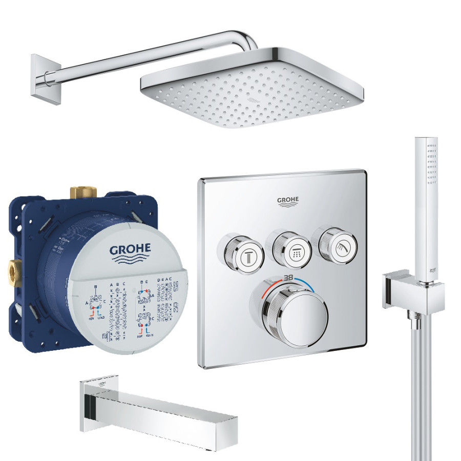 Душова система Grohe Grohtherm SmartControl 26415SC2