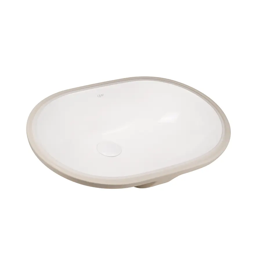 Раковина Qtap Stork 585x395x195 White з донним клапаном QT15116030W