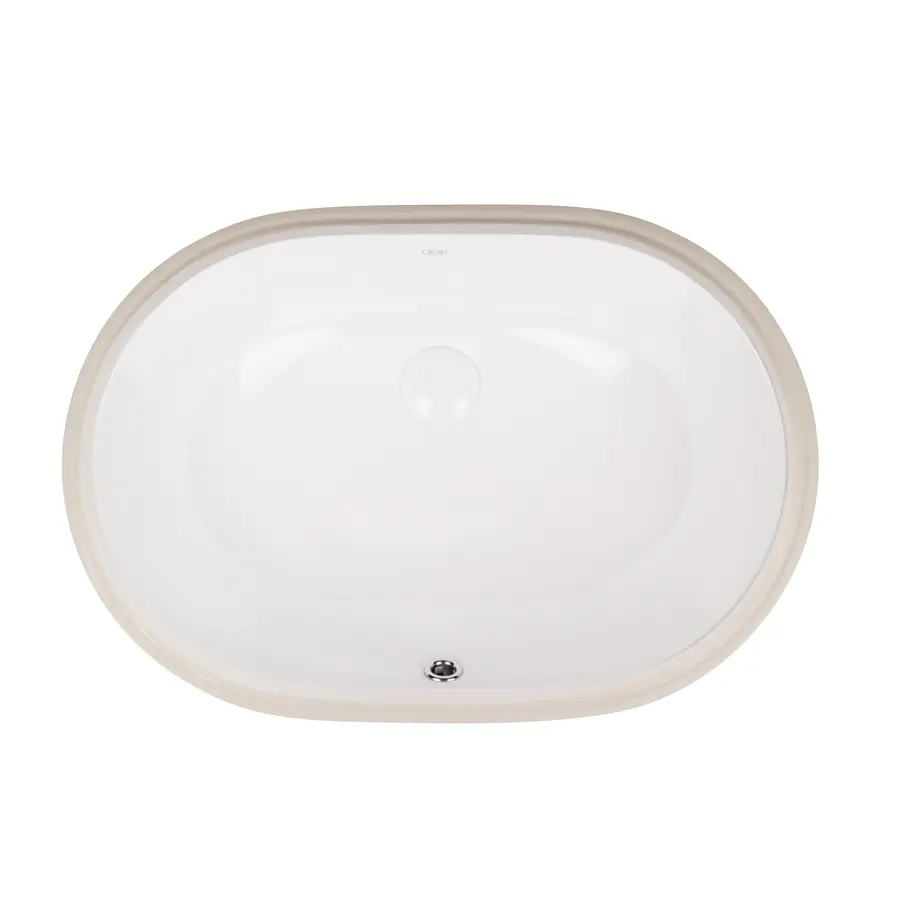 Раковина Qtap Stork 585x395x195 White з донним клапаном QT15116030W