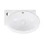 Раковина Qtap Leo 430x290x140 White з донним клапаном QT11115011LW