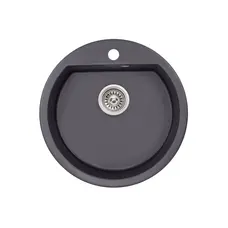 Кухонна гранітна мийка Qtap CS D510 Beton (QTD510BET502)