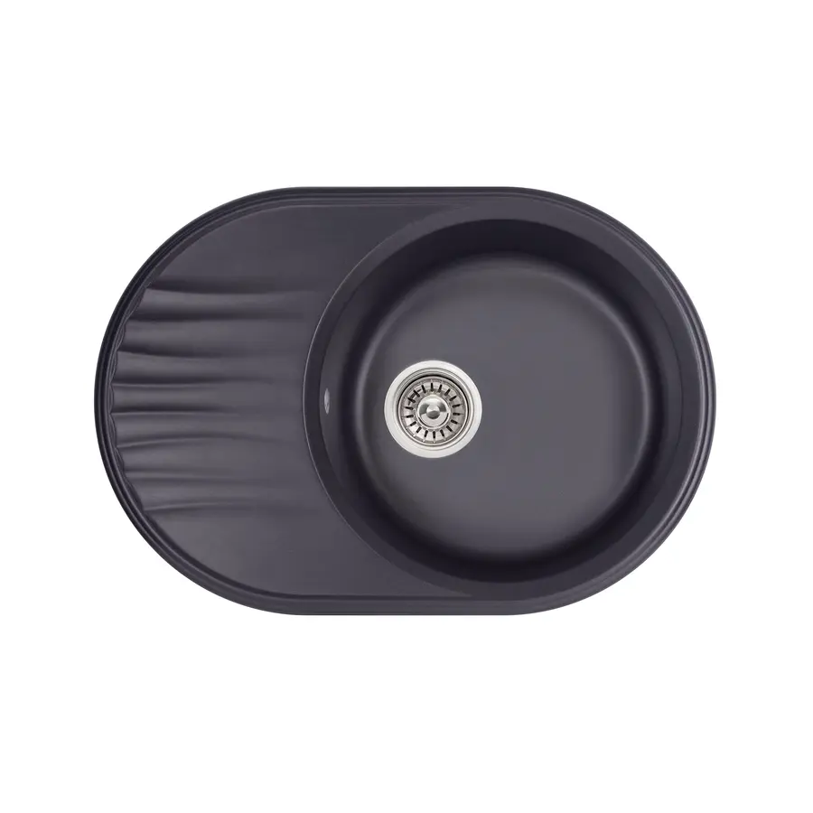 Кухонная гранитная мойка Qtap CS 7451 Beton (QT7451ET502)