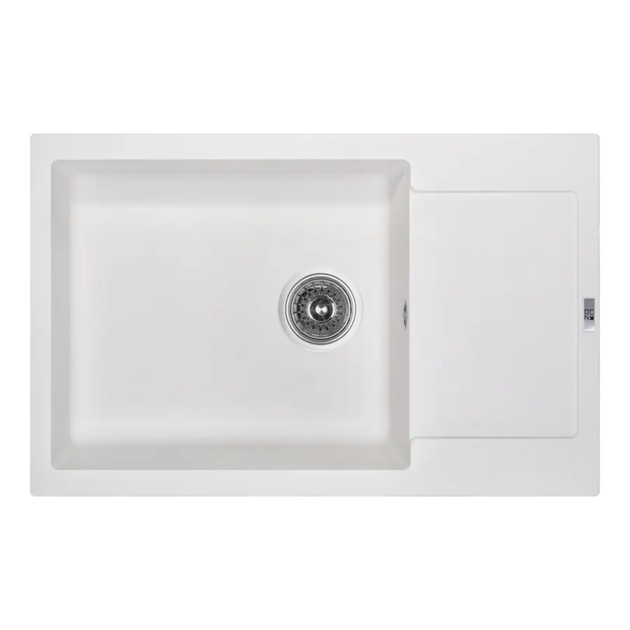 Кухонная гранитная мойка Lidz 781x510 / 200 WHI-01 (LIDZWHI01781510200)