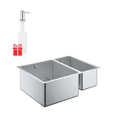 Мийка кухонна Grohe K700U 31577SD0 + дозатор для миючого засобу Contemporary 40536000