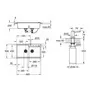 Кухонна гранітна мийка Grohe K500 31649AP0 + дозатор для миючого засобу Contemporary 40536000