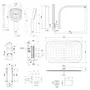 Термостатическая душевая система скрытого монтажа Qtap Votice QT65T105NGCSET