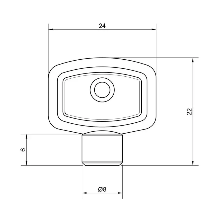 Ключ під кран Маєвського SD Plus SD197Z