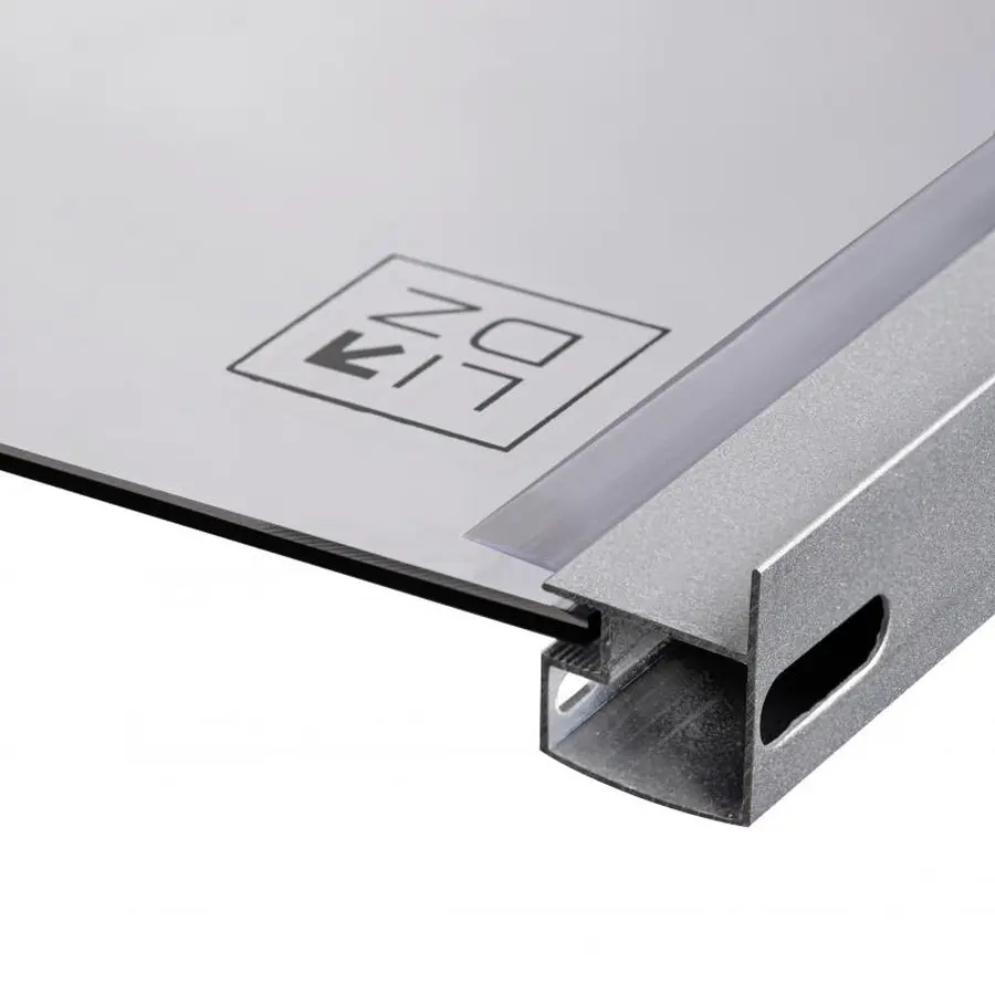 Душова кабіна Lidz Latwa SC90x90.SAT.LOW.GR, скло тоноване 4 мм