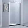 Душові двері в нішу Lidz Zycie SD100x185.CRM.FR, скло Frost 5 мм