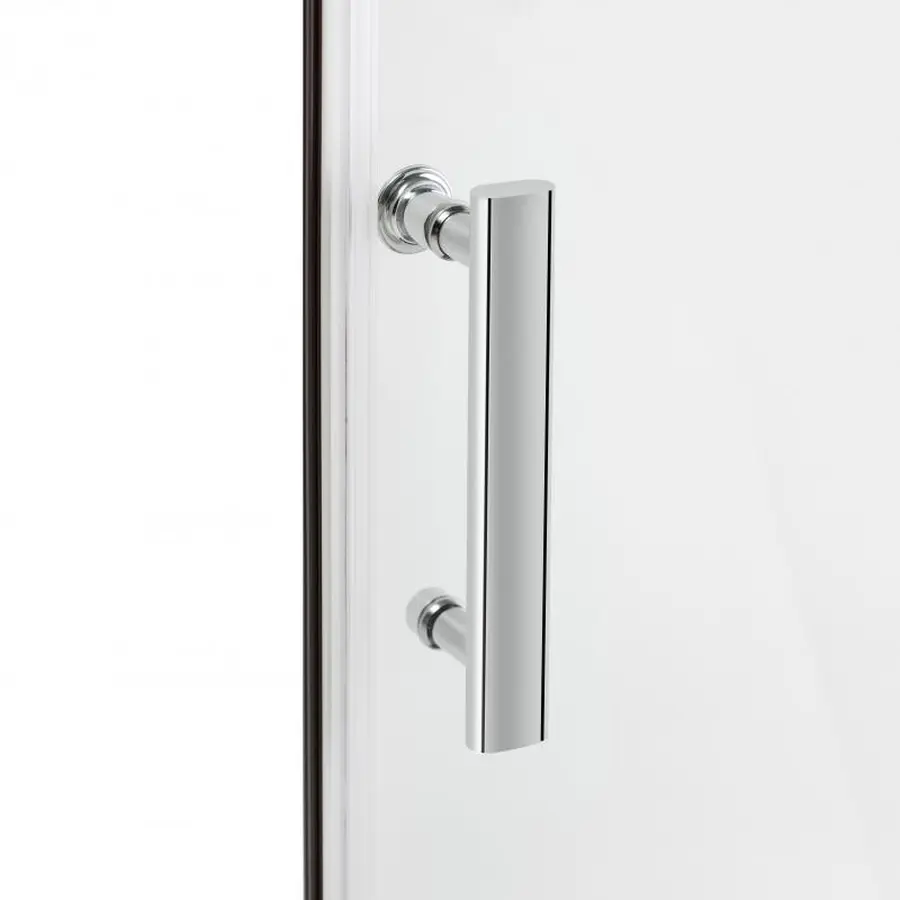 Душові двері в нішу Lidz Zycie SD100x185.CRM.TR, скло прозоре 5 мм