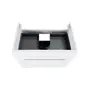 Комплект Qtap Virgo 800х580х437 White/Whitish oak тумба підвісна + раковина урізна QT1872TPА8013080CW