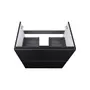 Комплект Qtap Tern 700х725х437 Matt black тумба підлогова + раковина урізна QT1771TNL7023070CMB