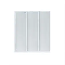 Штора на ванну Qtap Gemini WHI401214RP4 скло Pear 4 мм, 120x140 см